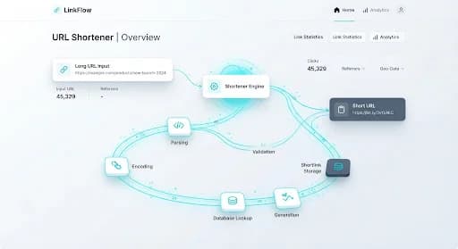 High-Speed URL Shortener project preview